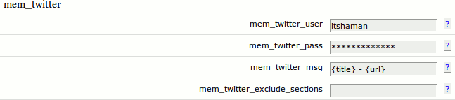 Плагин автоматического постинга в Twitter для Textpattern