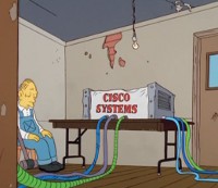 Cisco в Simpsons